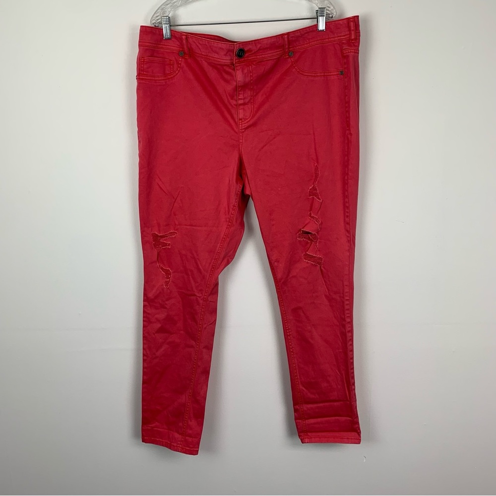 Maurices Colored Skinny Jeans Pink 24 Regular